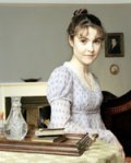 Gillian Kearney como Jane Austen en La verdadera Jane Austen (2002)