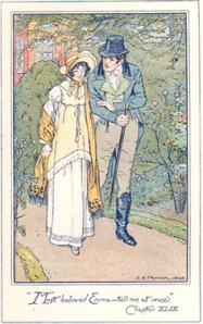 Ilustración de Emma de 1898 en la edición británica, por Charles E. Brock